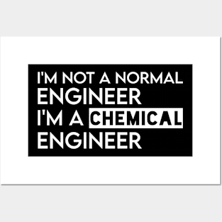 funny chemical engineer Posters and Art